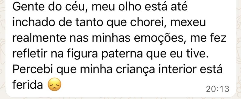 Depoimento real